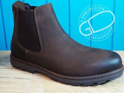 Woodland waxed leather waterproof lifestyle boot