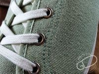 versatile 2E-4E 2V variable fit navy canvas summer shoe with pretty raised stitching and petal motif punching detail from an Db Easy b wide fit specialist near Basingstoke Hampshire.