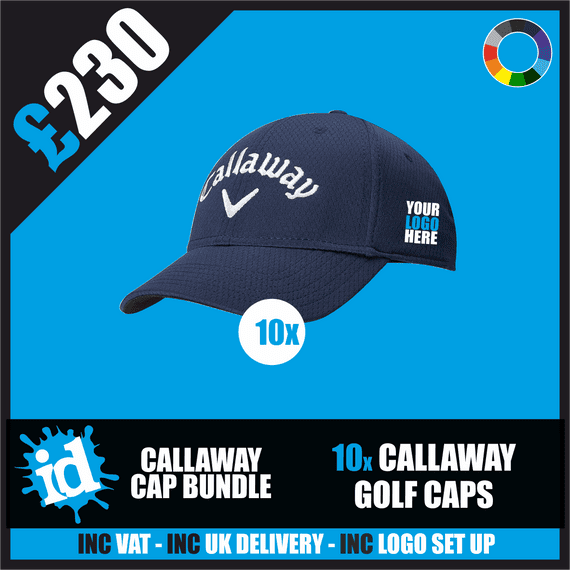 10 Callaway Golf Cap Bundle