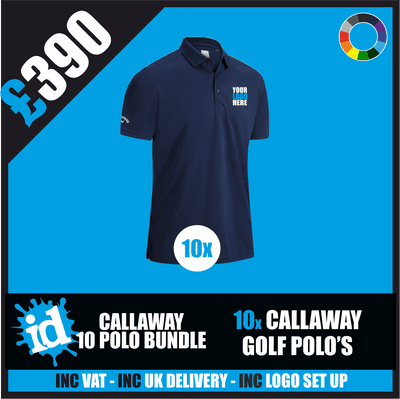 10 Callaway Golf Polos Bundle