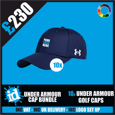 10 Under Armour Golf Cap Bundle
