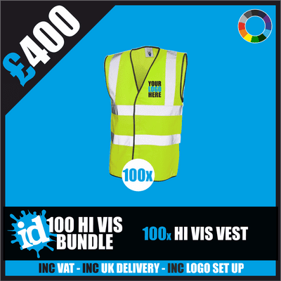 100  Hi Vis Vest Bundle