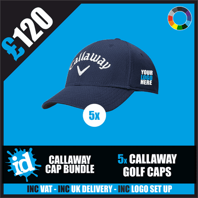 5 Callaway Golf Cap Bundle
