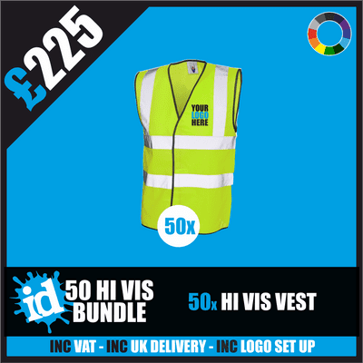 50  Hi Vis Vest Bundle