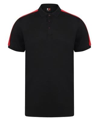 Finden + Hales Contrast panel polo