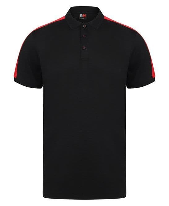 Finden + Hales Contrast panel polo