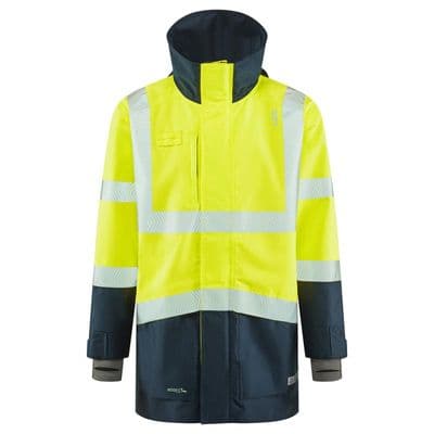 Leo Workwear CLOVELLY Leo EcoViz 15K Performance+ Breathable Anorak