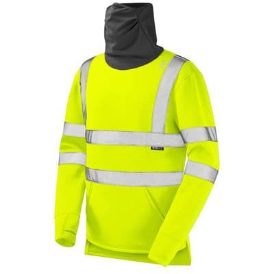 Leo Workwear COMBESGATE Leo EcoViz Snood Sweatshirt