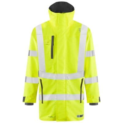 Leo Workwear EASTLEIGH Leo EcoViz 10K Performance Breathable Anorak