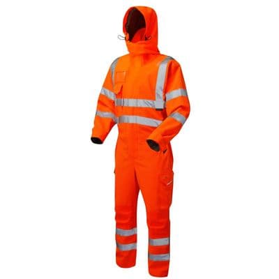 Leo Workwear WATERTOWN Leo EcoViz 10KX Performance+ Breathable Stretch Coverall