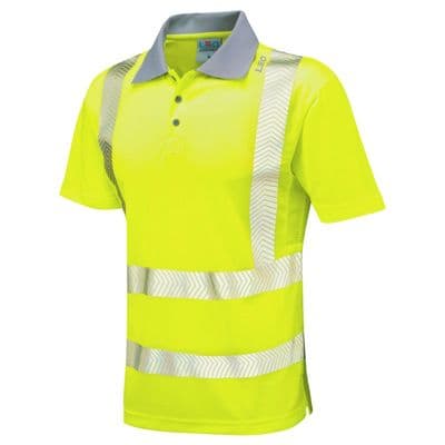 Leo Workwear WOOLACOMBE Leo EcoViz Performance+ Polo Shirt
