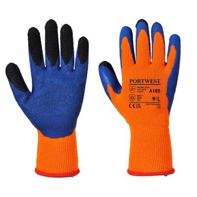 Portwest A185 - Duo-Therm Glove  Orange/Blue