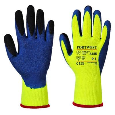 Portwest A185 - Duo-Therm Glove  Yellow/Blue
