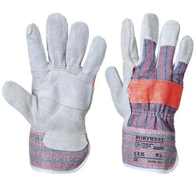 Portwest A209 - Classic Canadian Rigger Glove Grey