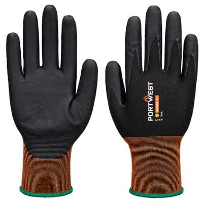 Portwest A377 - GP Grip 21 Nitrile Micro Foam Glove  Black