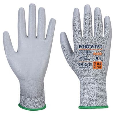 Portwest A620 - Cut B13 PU Glove  Grey