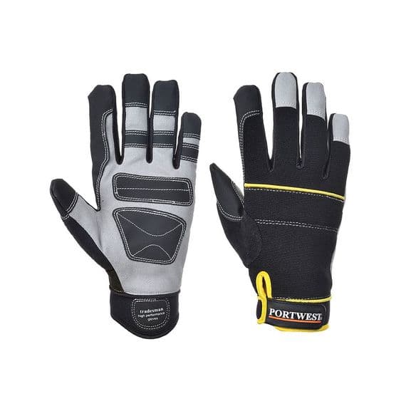 Portwest A710 - Tradesman – High Performance Glove Black