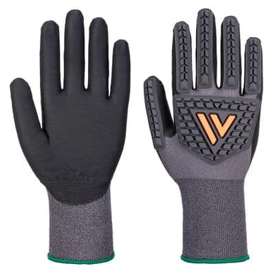 Portwest A715 - Grip 15 Nitrile Impact Glove  Black