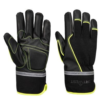 Portwest A753 - Cold 450 PU Waterproof Mechanical Glove  Black