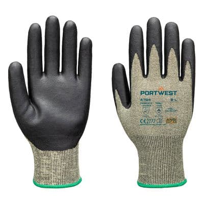 Portwest A784 - Arc Grip 18C Level 1 Glove Green/Black