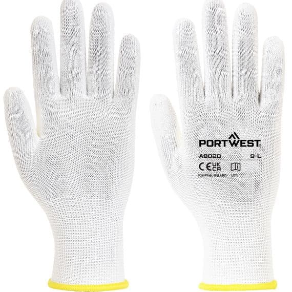 Portwest AB020 - Assembly Glove (360 Pairs) White