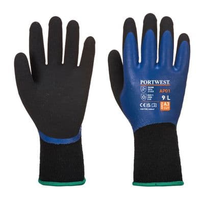 Portwest AP01 - Thermo Pro Glove  Blue/Black