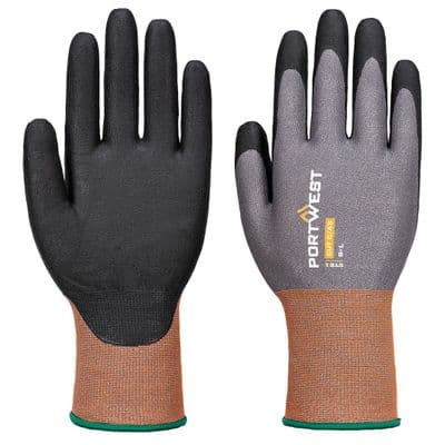 Portwest AP18 - SG Cut C15 Eco Nitrile Glove (Pk12)  Blue/Black