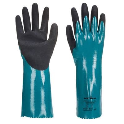 Portwest AP60 - Sandy Grip Lite Gauntlet  Blue/Black