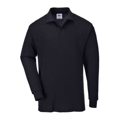 Portwest B212 - Genoa Long Sleeved Polo Shirt