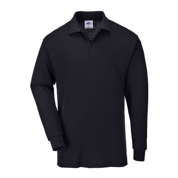 Portwest B212 - Genoa Long Sleeved Polo Shirt