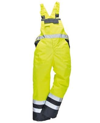 Portwest Contrast bib and brace unlined