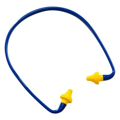 Portwest EP17 - Banded Tapered Ear Plugs  Yellow