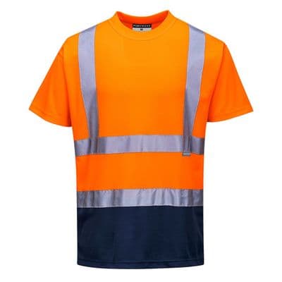 Portwest Hi-Vis Contrast T-Shirt S/S (1)