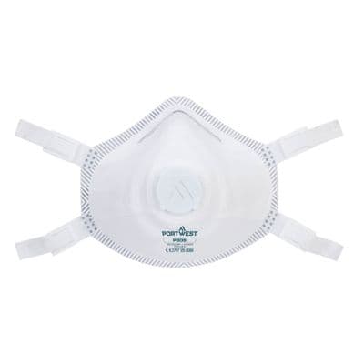 Portwest P305 - FFP3 Premium Dolomite Respirator (Pk5)  White