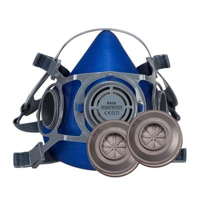 Portwest P418 - Auck Half Mask Kit  Blue