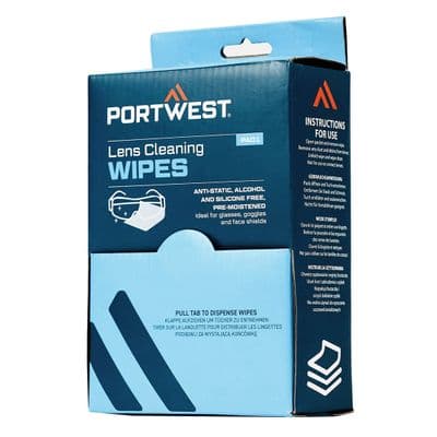 Portwest PA02 - Lens Cleaning Station  White