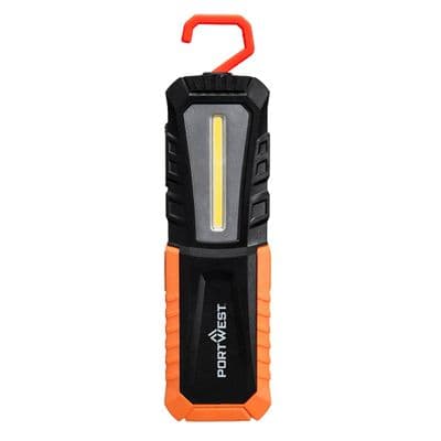 Portwest PA78 - USB Rechargeable Inspection Torch  Black