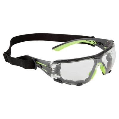 Portwest PS28 - Tech Look Pro KN Safety Glasses  Clear