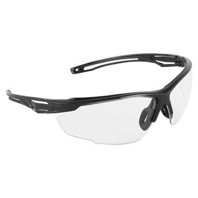 Portwest PS36 - Anthracite Safety Glasses  Clear