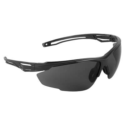 Portwest PS36 - Anthracite Safety Glasses  Smoke