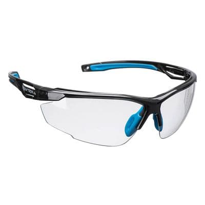 Portwest PS37 - Anthracite KN Safety Glasses  Clear