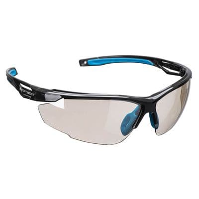 Portwest PS37 - Anthracite KN Safety Glasses  Mirror