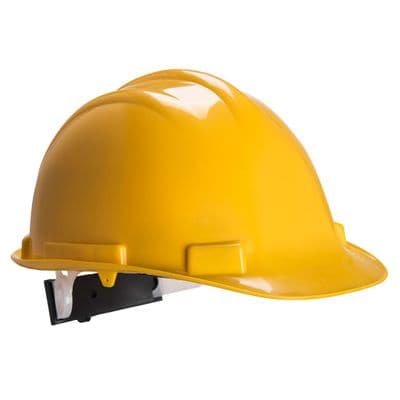 Portwest PS57 - Expertbase Wheel Safety Helmet  Yellow