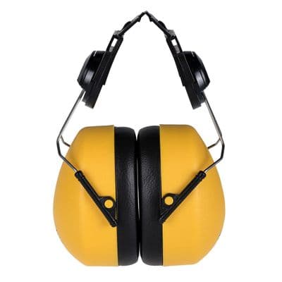 Portwest PW42 - Clip-On Ear Defenders  Yellow