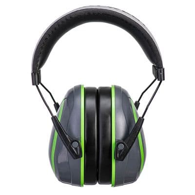 Portwest PW72 - HV Extreme Ear Defenders Low  Grey/Green