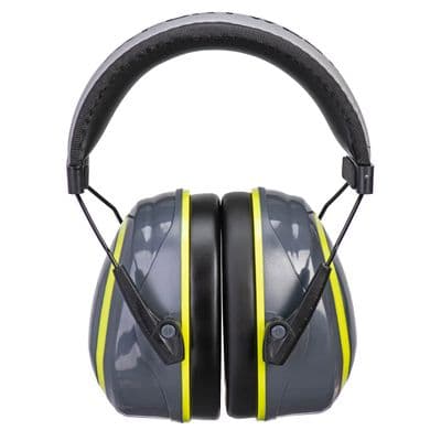 Portwest PW73 - HV Extreme Ear Defenders Medium  Grey/Yellow