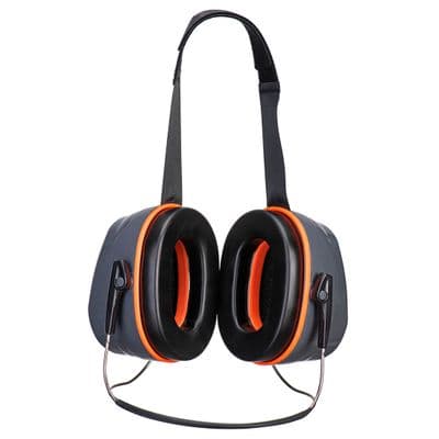 Portwest PW78 - HV Extreme Ear Defenders Neckband  Grey/Orange