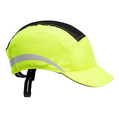 Portwest PW79 - Long Peak Bump Cap  Yellow