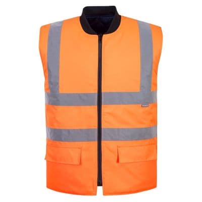 Portwest S469 - Hi-Vis Reversible Bodywarmer
