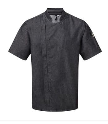 Premier Chef's zip-close short sleeve jacket